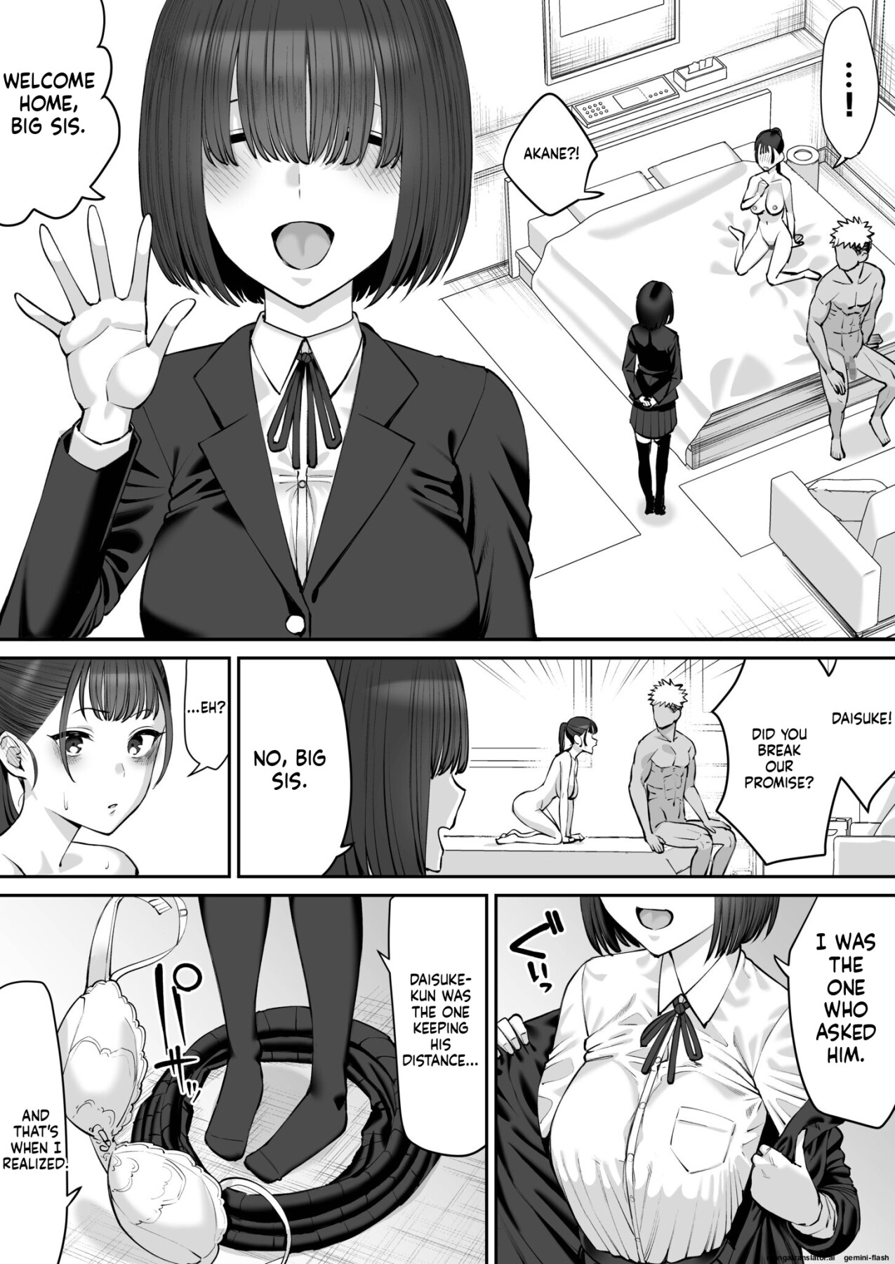 Hentai Manga Comic-My Childhood Friend Twins Become Another Man's Onahole 1-3-Read-54